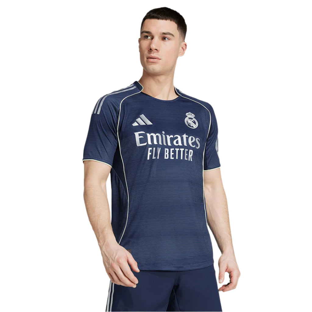 adidas Bellingham Real Madrid 25/26 Away Jersey w/ Champions League Patches (Legend Ink)