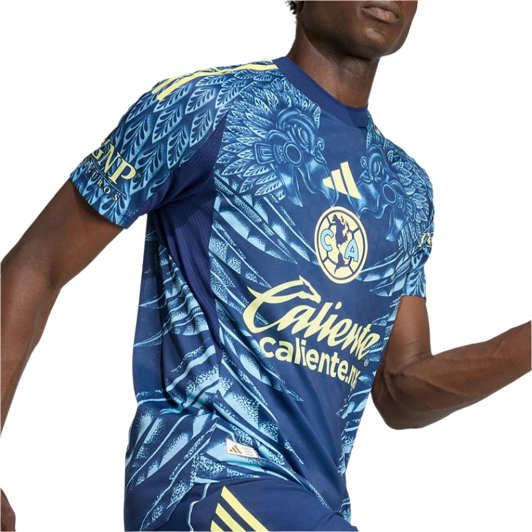 adidas I. Reyes Men's Club AmÃ©rica 25/26 Authentic Away Jersey (Blue)