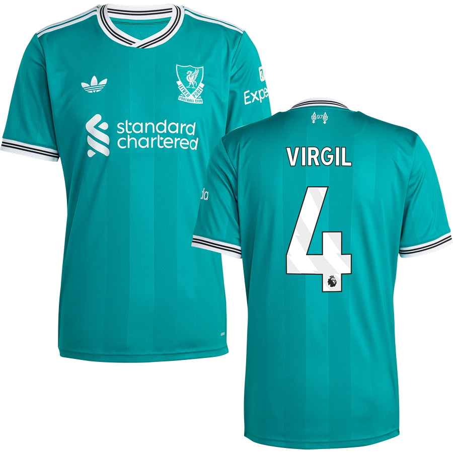 Liverpool Third #4 VIRGIL Jersey 2025/26 Adults