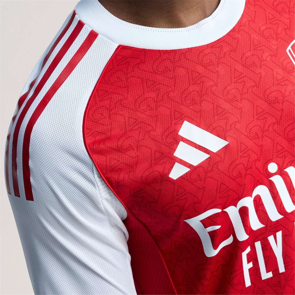 adidas Norberto Neto Arsenal FC Authentic Home Jersey 25/26 w/ EPL Patch (Better Scarlet/White)