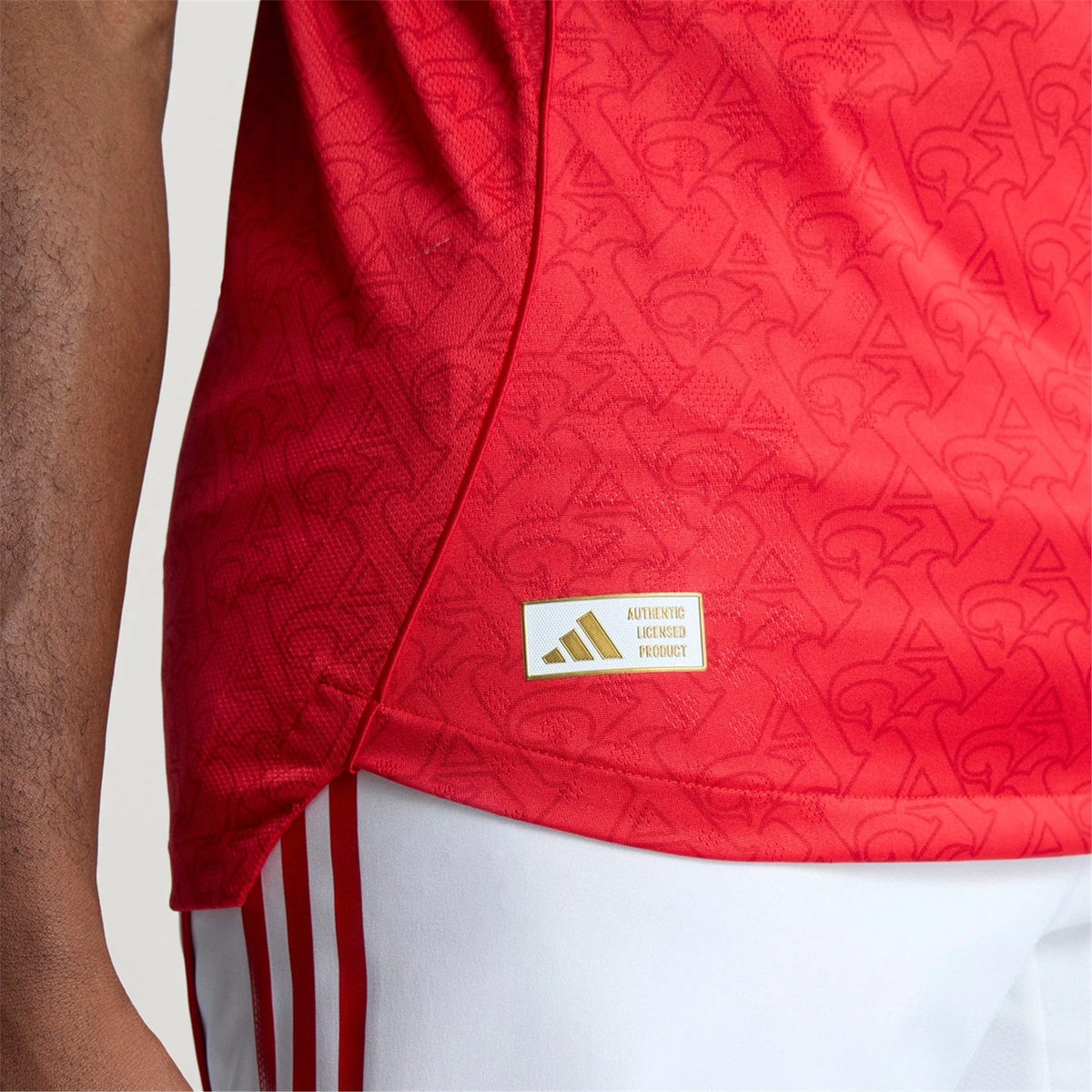 adidas Norberto Neto Arsenal FC Authentic Home Jersey 25/26 w/ EPL Patch (Better Scarlet/White)