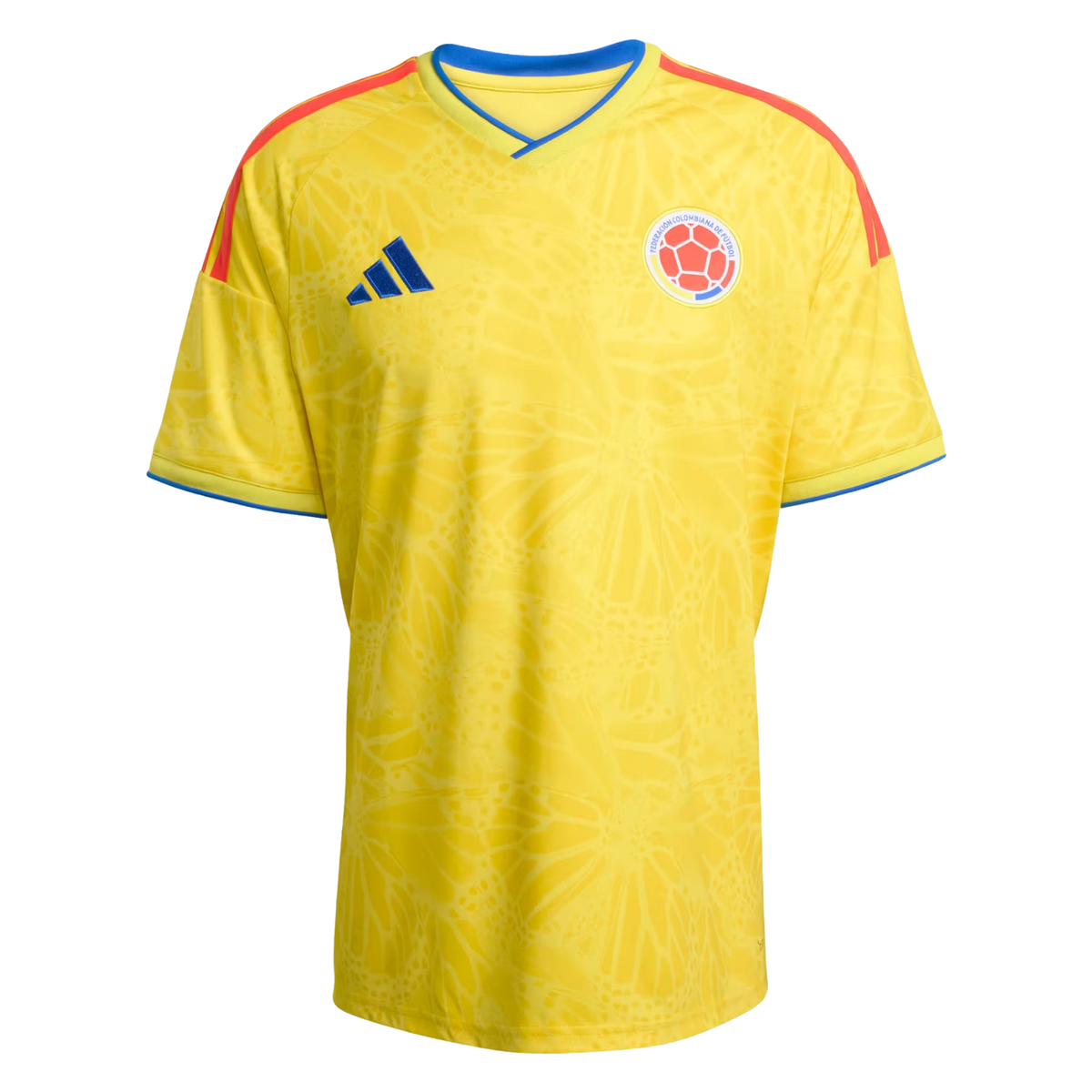 adidas Men's James Rodriguez Colombia 2026 Home Jersey (Impact Yellow)