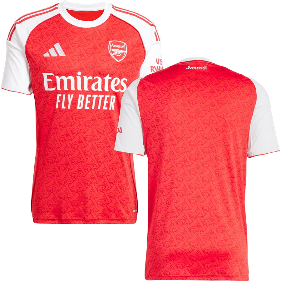 Arsenal Home Jersey #9 G.JESUS 2025/26 Adults