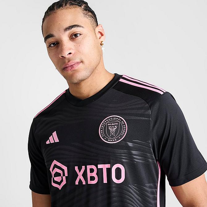 adidas Leonardo Campana Inter Miami Away Jersey 23/24 (Black/True Pink)