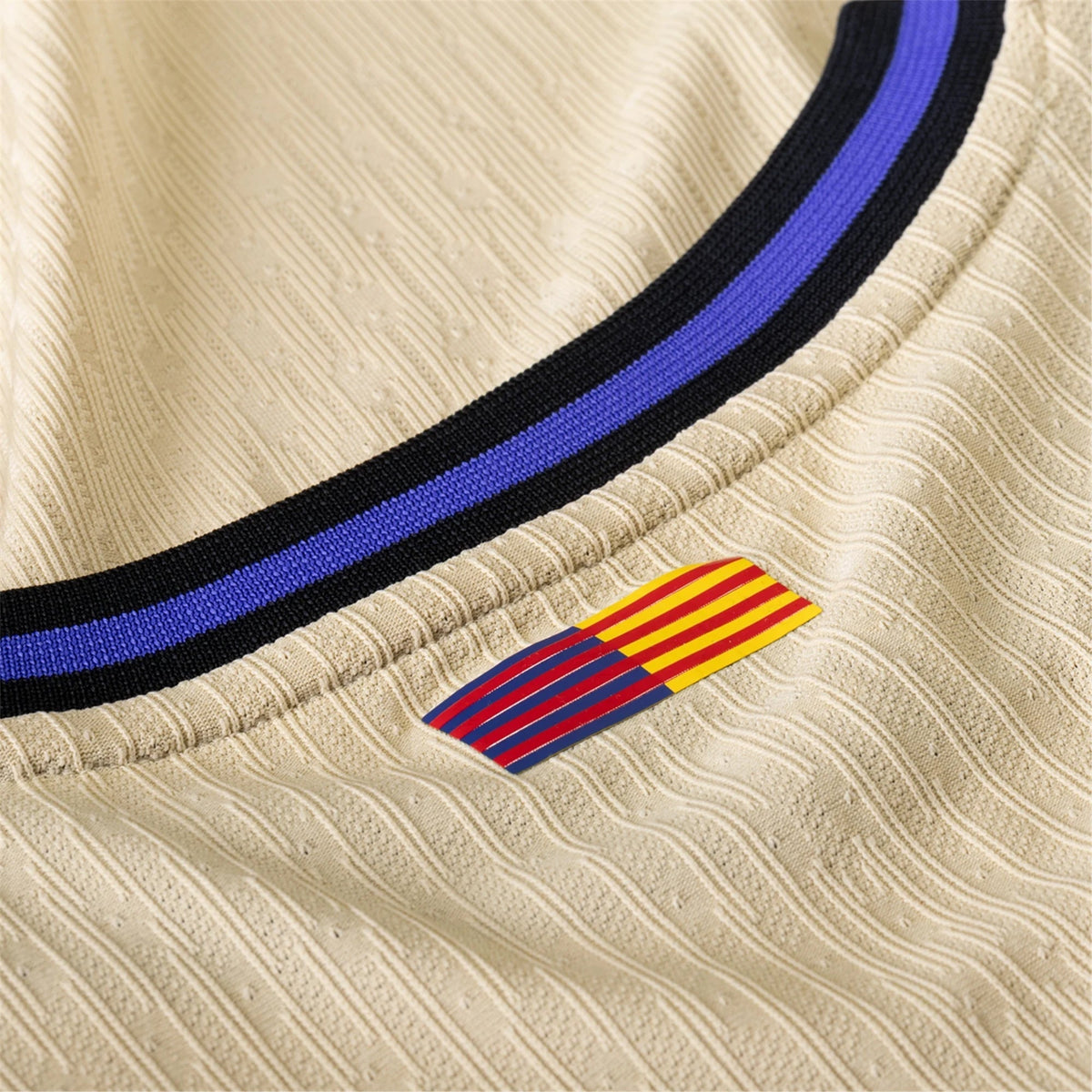 Nike Raphinha Men's FC Barcelona Authentic Away Jersey w/ Champions League Patches (Team Gold/Persian Violet/Black)