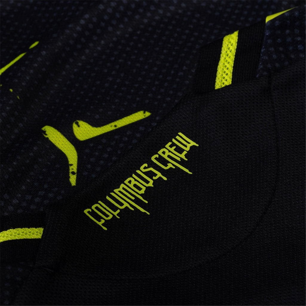 adidas Mohamed Farsi Columbus Crew Authentic Away Jersey w/ MLS Patches 25/26 (Black/Yellow)