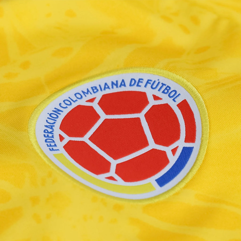 adidas Men's Asprilla Colombia 2026 Home Jersey (Impact Yellow)
