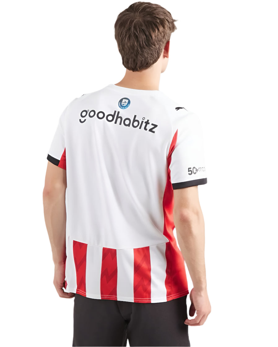 Puma PSV Eindhoven 25/26 Home Jersey (White/Red)