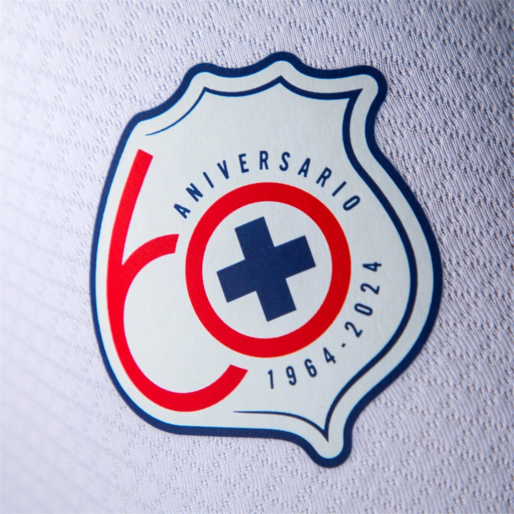 Pirma Gabriel FernÃ¡ndez Cruz Azul Away Jersey 24/25 (White/Blue)