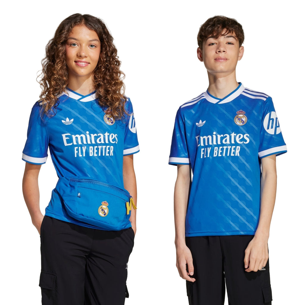adidas Youth Real Madrid Vini Jr. Third Jersey 25/26 (Blue)