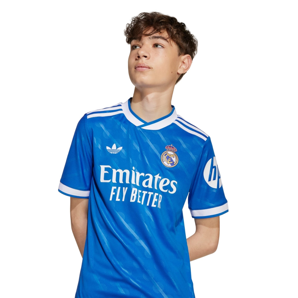 adidas Youth Real Madrid Vini Jr. Third Jersey 25/26 (Blue)