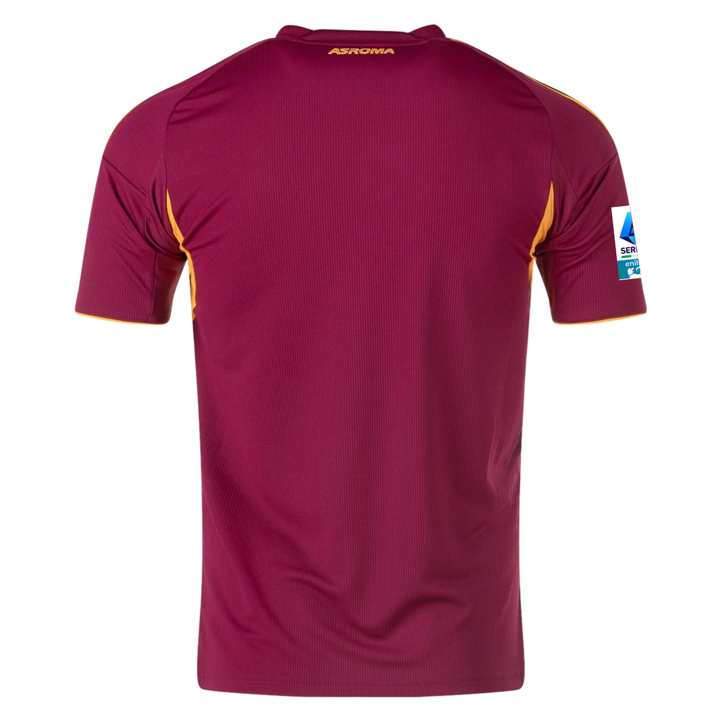 adidas Men's Roma Home Jersey w/ Serie A Patch 25/26 (Burgundy)