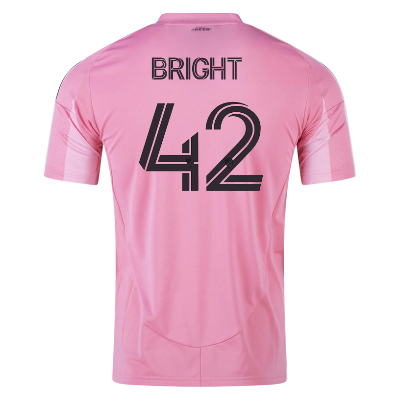 adidas Yannick Bright Inter Miami CF Home Jersey 25/26 (Easy Pink)