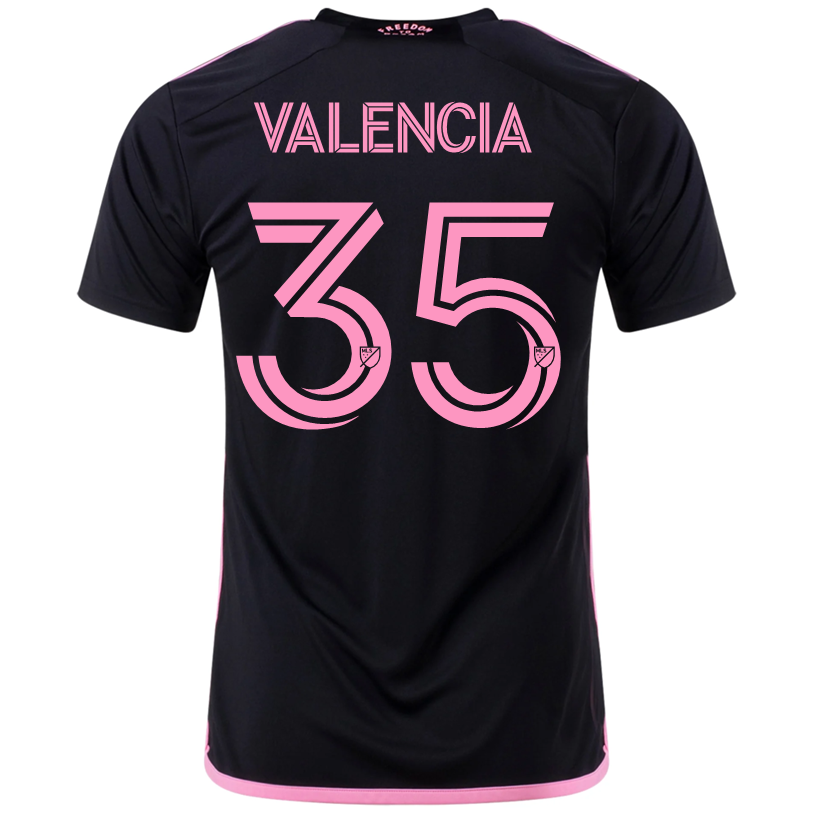 adidas Felipe Valencia Inter Miami Away Jersey 23/24 (Black/True Pink)