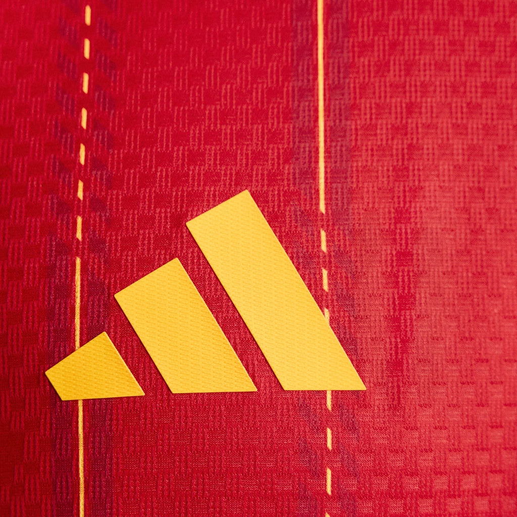adidas Men's Laporte Spain Authentic World Cup Home Jersey 2026 (Vivid Red)