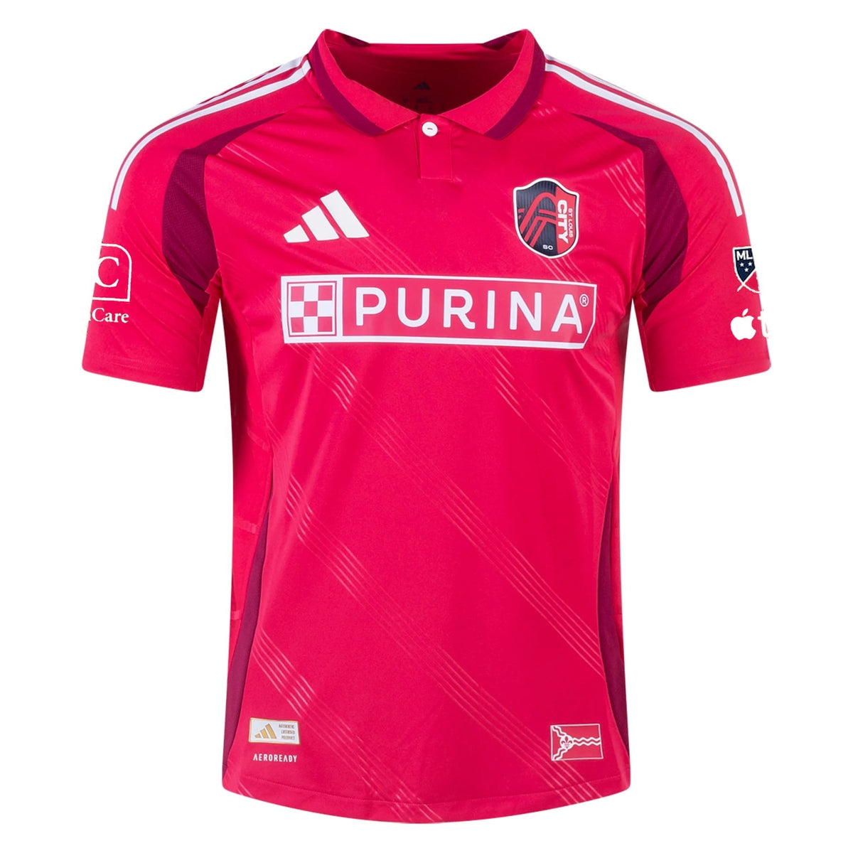 adidas Marcel Hartel St. Louis FC Authentic Home Jersey 25/26 (Power Pink)