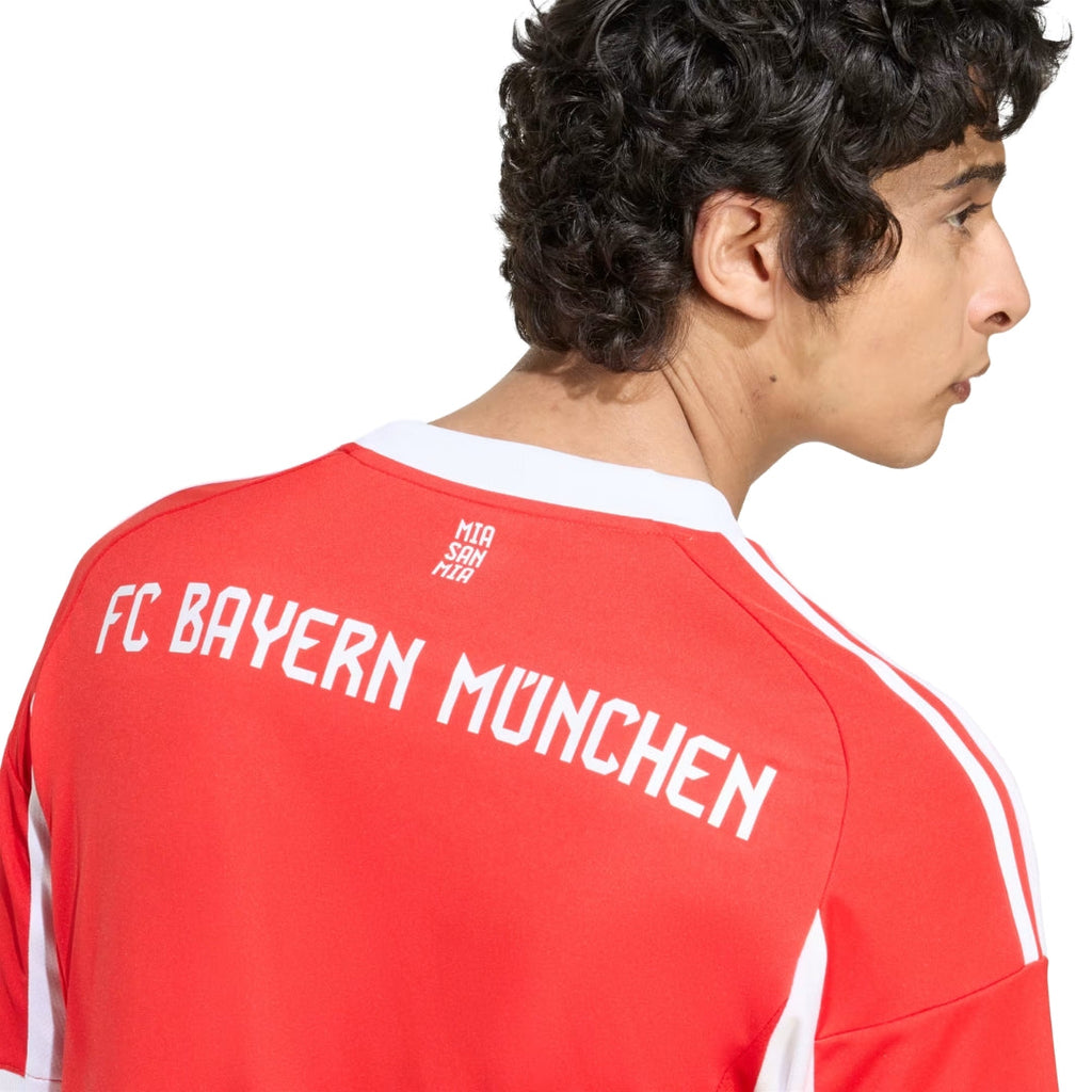 adidas Bayern Munich Stanisic Home Jersey w/ Champions League Patches 25/26 (Red)