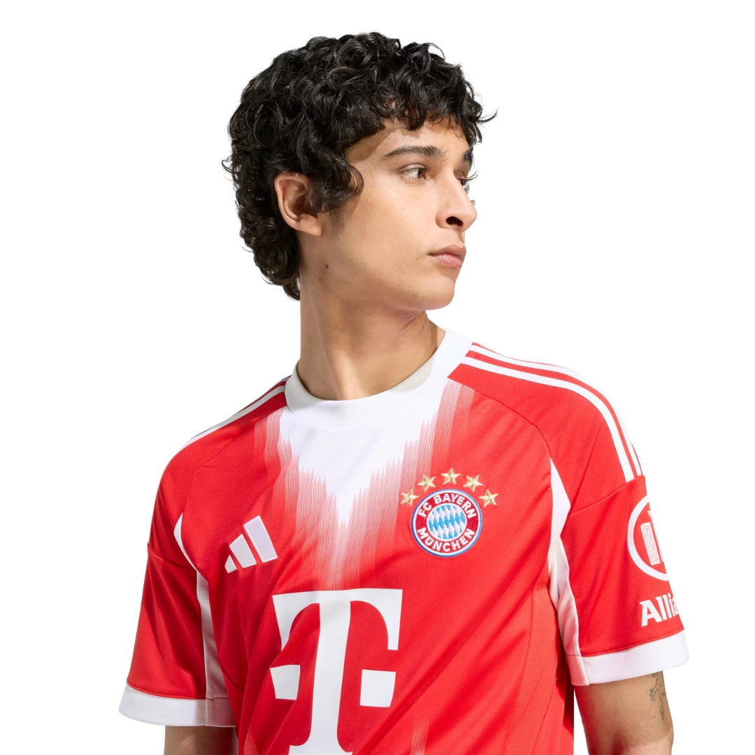 adidas Bayern Munich Harry Kane Home Jersey w/ Club World Cup Patches 25/26 (Red)