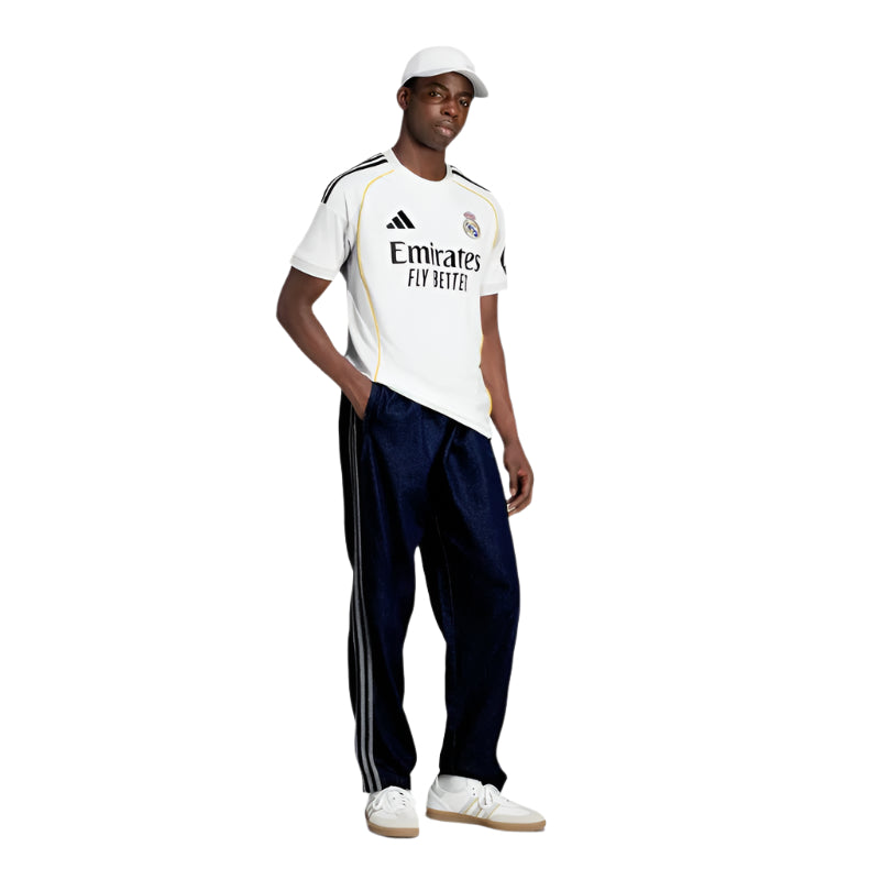 adidas Ã‰der Gabriel MilitÃ£o Real Madrid 25/26 Home Jersey w/ Champions League Patches (White)