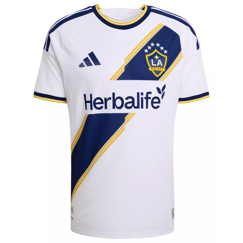 adidas Men's Yamane LA Galaxy Authentic Match Home Jersey 26/27 (White)