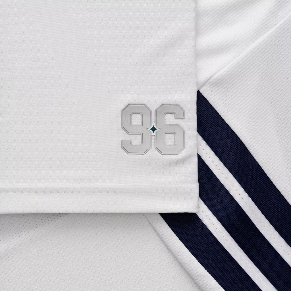 adidas Men's Yamane LA Galaxy Authentic Match Home Jersey 26/27 (White)