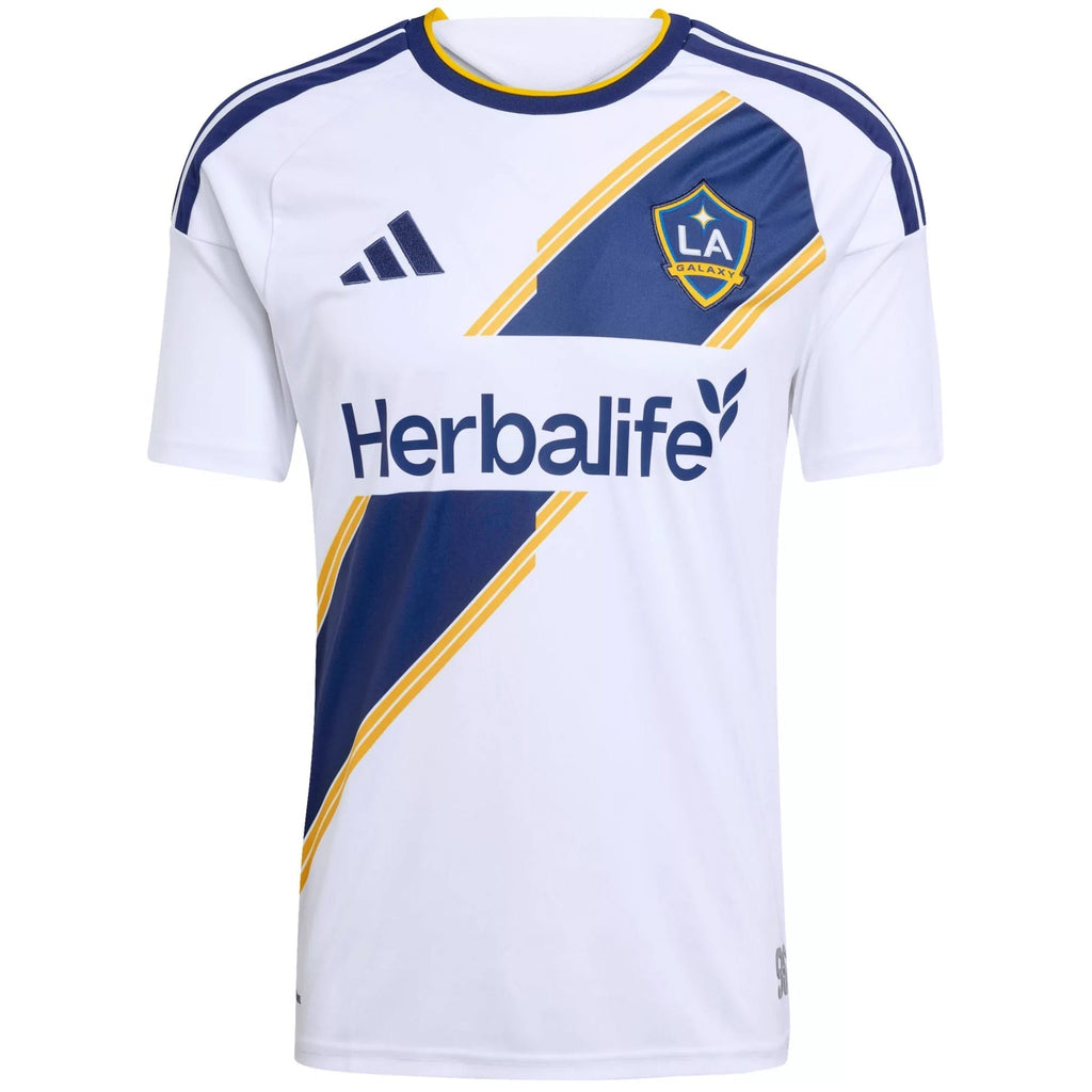 adidas Men's Paintsil LA Galaxy Home Stadium Jersey 26/27 (White)