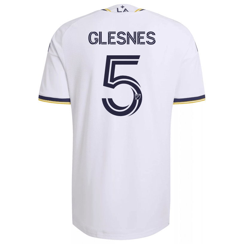 adidas Men's Glesnes LA Galaxy Authentic Match Home Jersey 26/27 (White)