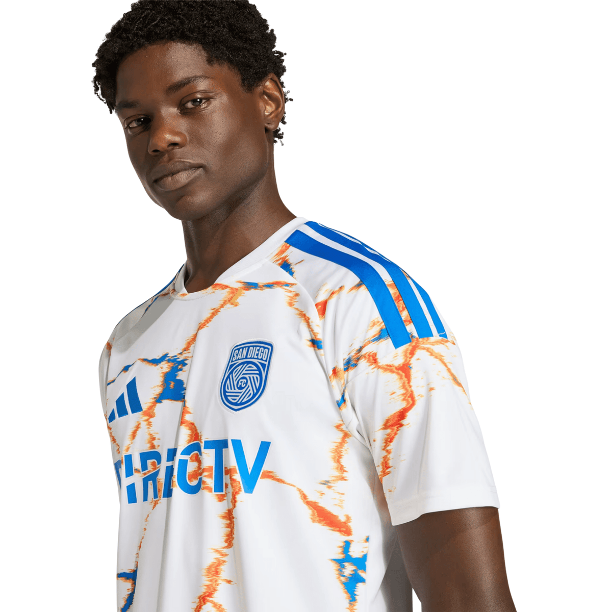 adidas Men's Vazquez San Diego FC 26/27 Away Stadium Jersey (White)