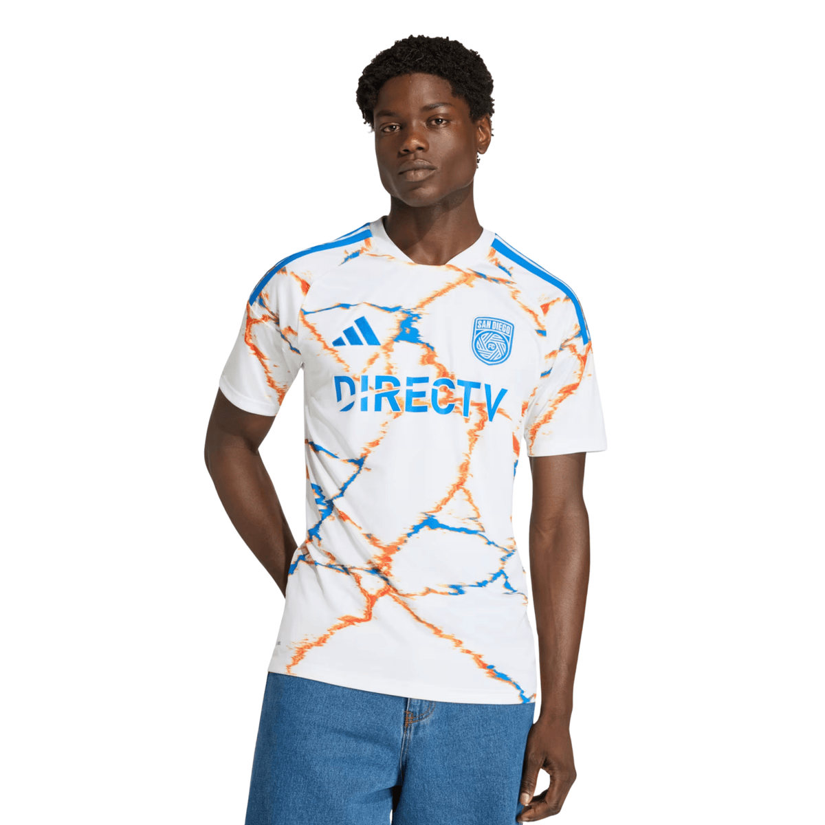 adidas Men's Morgan San Diego FC 26/27 Away Stadium Jersey (White)