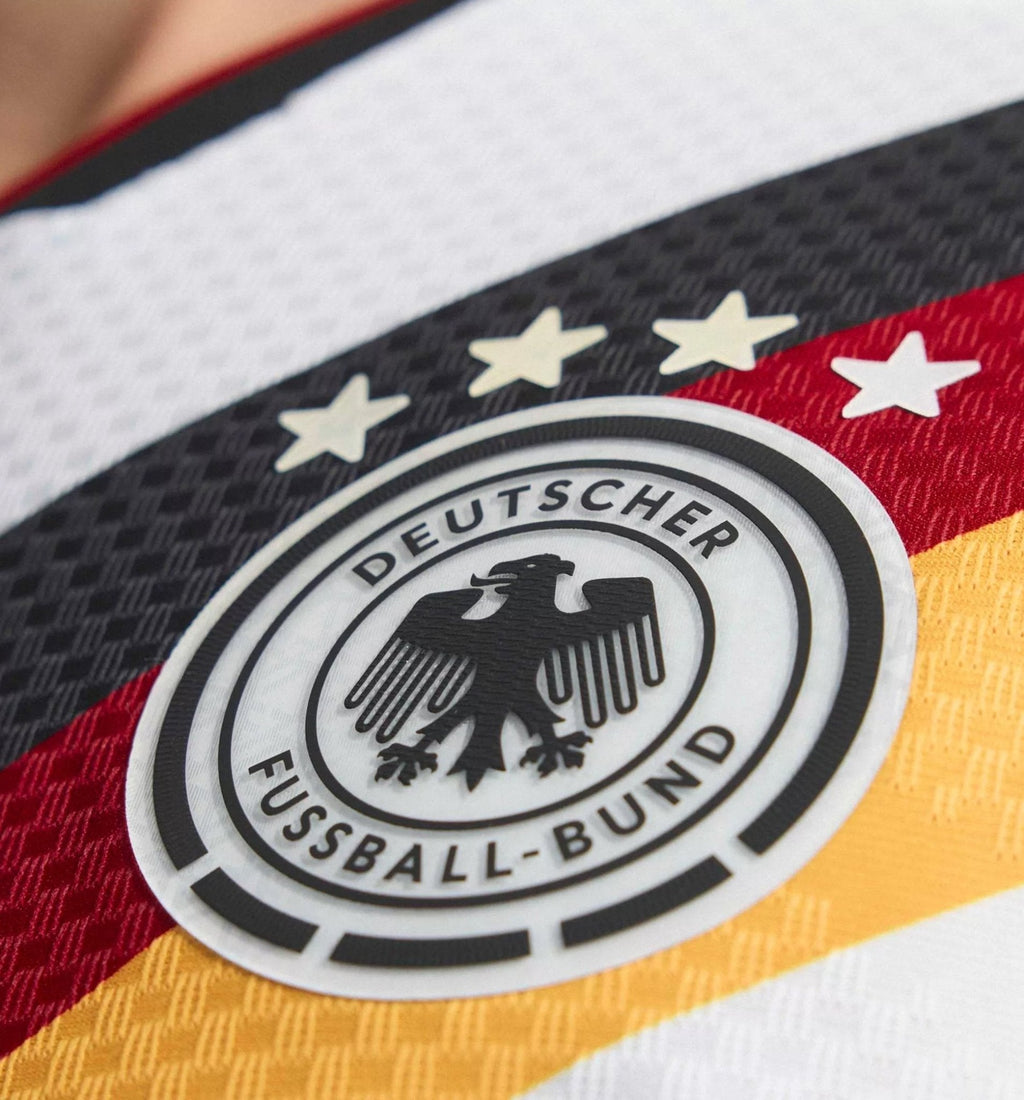 adidas Men's Gundogan Germany Authentic Home World Cup Jersey 2026 (White/Black)