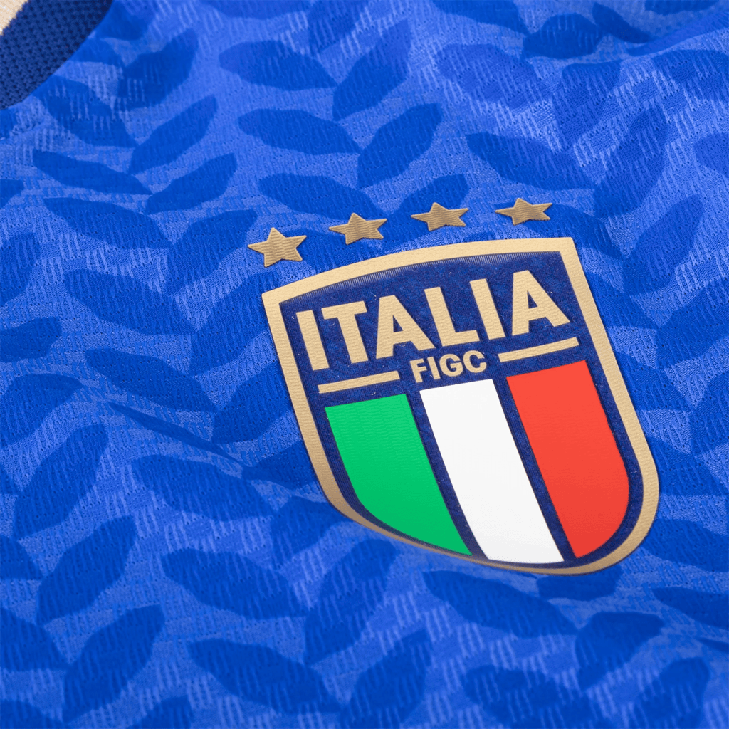 adidas Men's Locatelli Italy 2026 Authentic Home Jersey (Bold Blue)