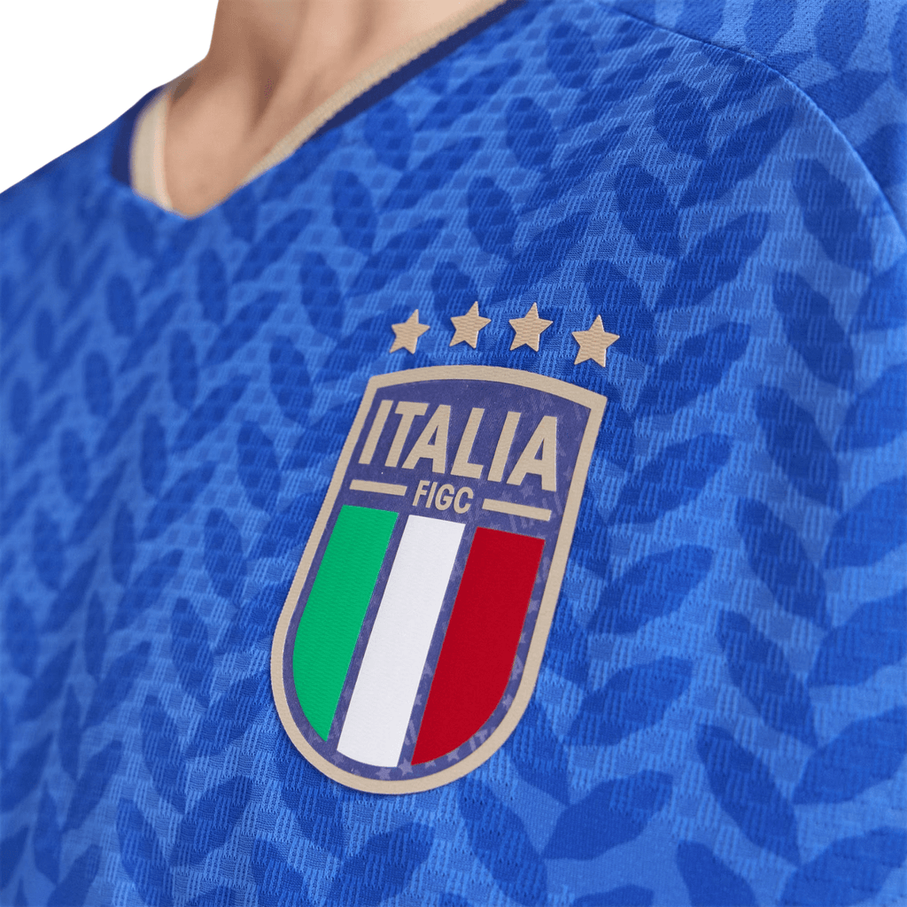 adidas Men's Rovella Italy 2026 Authentic Home Jersey (Bold Blue)