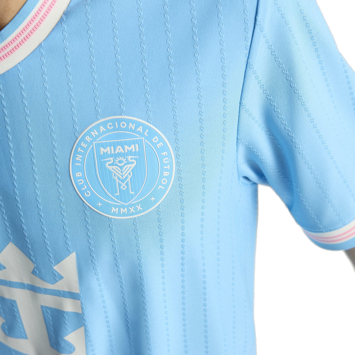 adidas Aviles Inter Miami Authentic Third Jersey 25/26 (Blue/Pink)