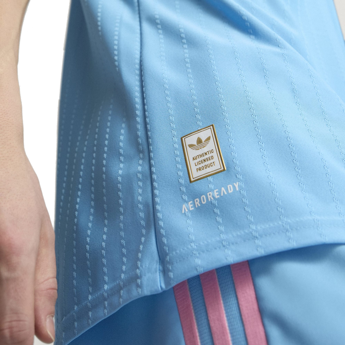 adidas Weigandt Inter Miami Authentic Third Jersey 25/26 (Blue/Pink)