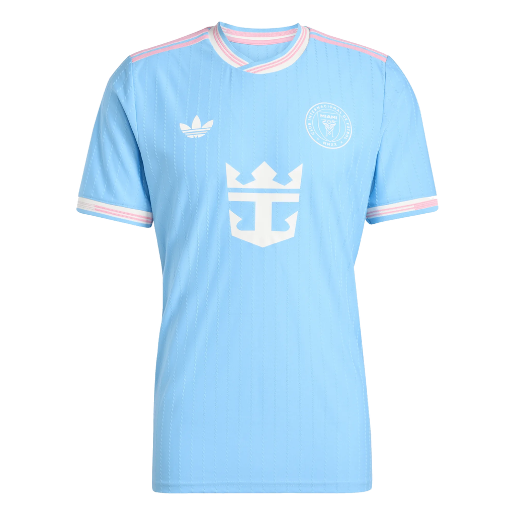 adidas Lujan Inter Miami Authentic Third Jersey 25/26 (Blue/Pink)