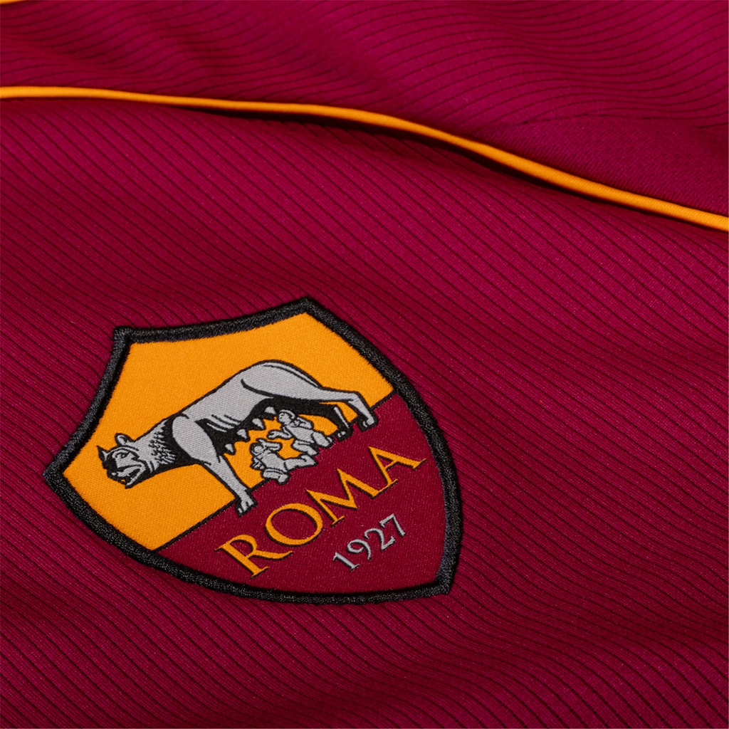 adidas Men's Roma Neil El Aynaoui Home Jersey w/ Europa League Patches 25/26 (Burgundy)