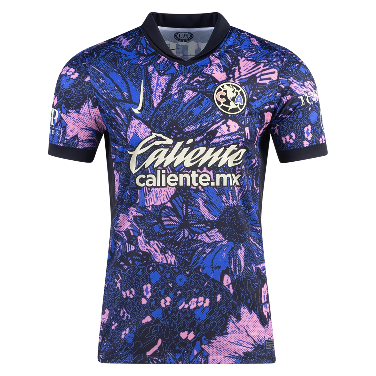 Nike Club America Henry MartÃ­n Third Jersey 24/25 (Medium Blue/Black/Lemon Chiffon)