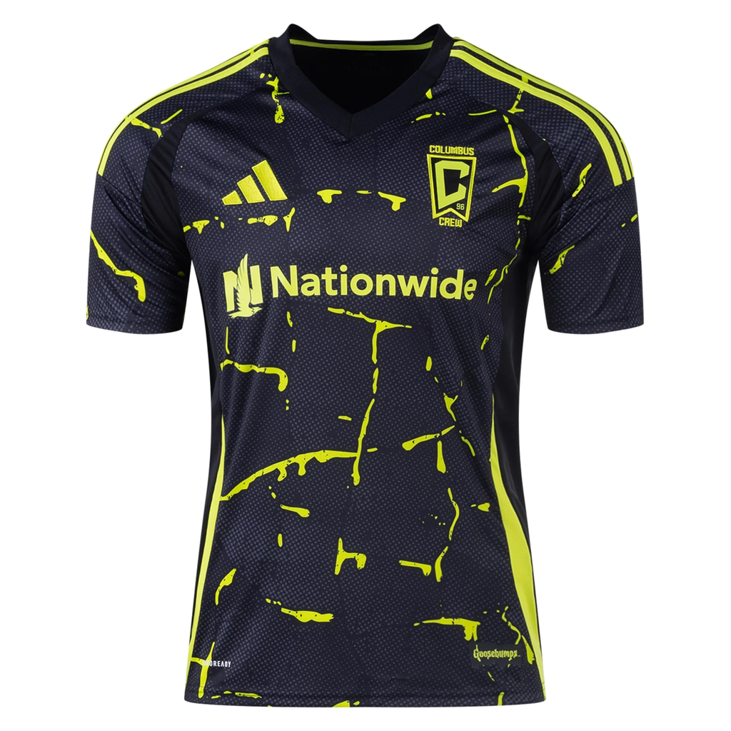 adidas Columbus Crew Stanislav Lapkes Away Jersey 25/26 (Black/Yellow)