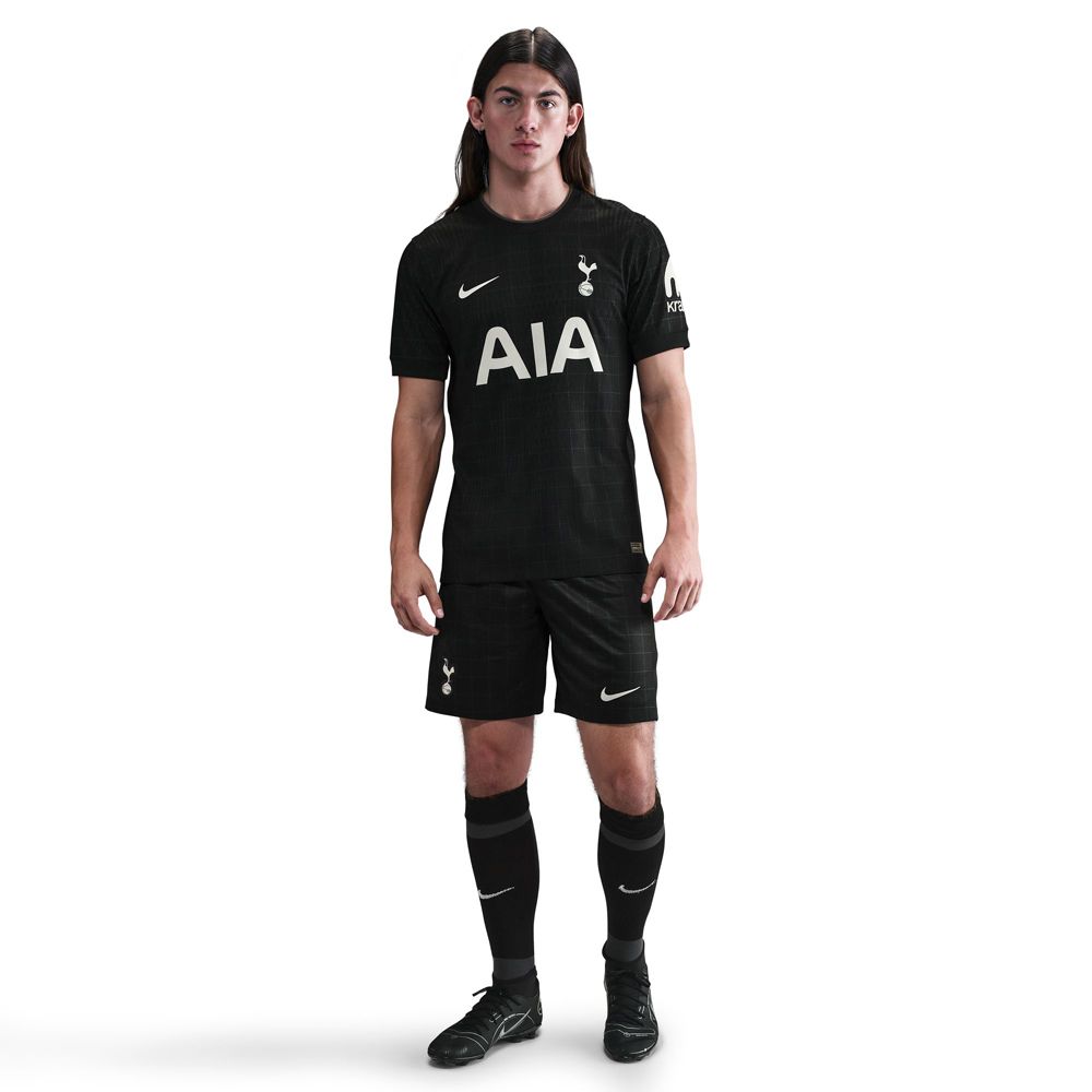 Nike Moore Tottenham Hotspur Authentic Away Jersey 25/26 w/ EPL Patch (Black/Iron)