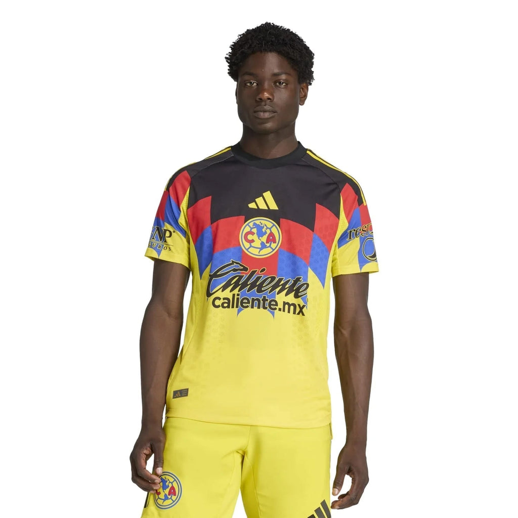 adidas Araujo Men's Club America 25/26 Authentic Home Jersey (Yellow)