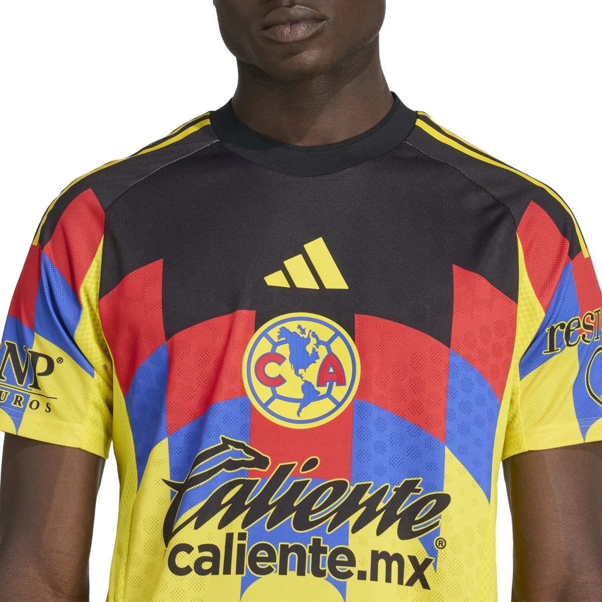 adidas R. Orquin Men's Club America 25/26 Authentic Home Jersey (Yellow)