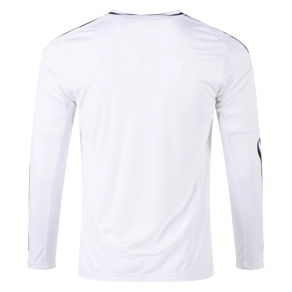 adidas Real Madrid Long Sleeve Home Jersey 24/25 (White)