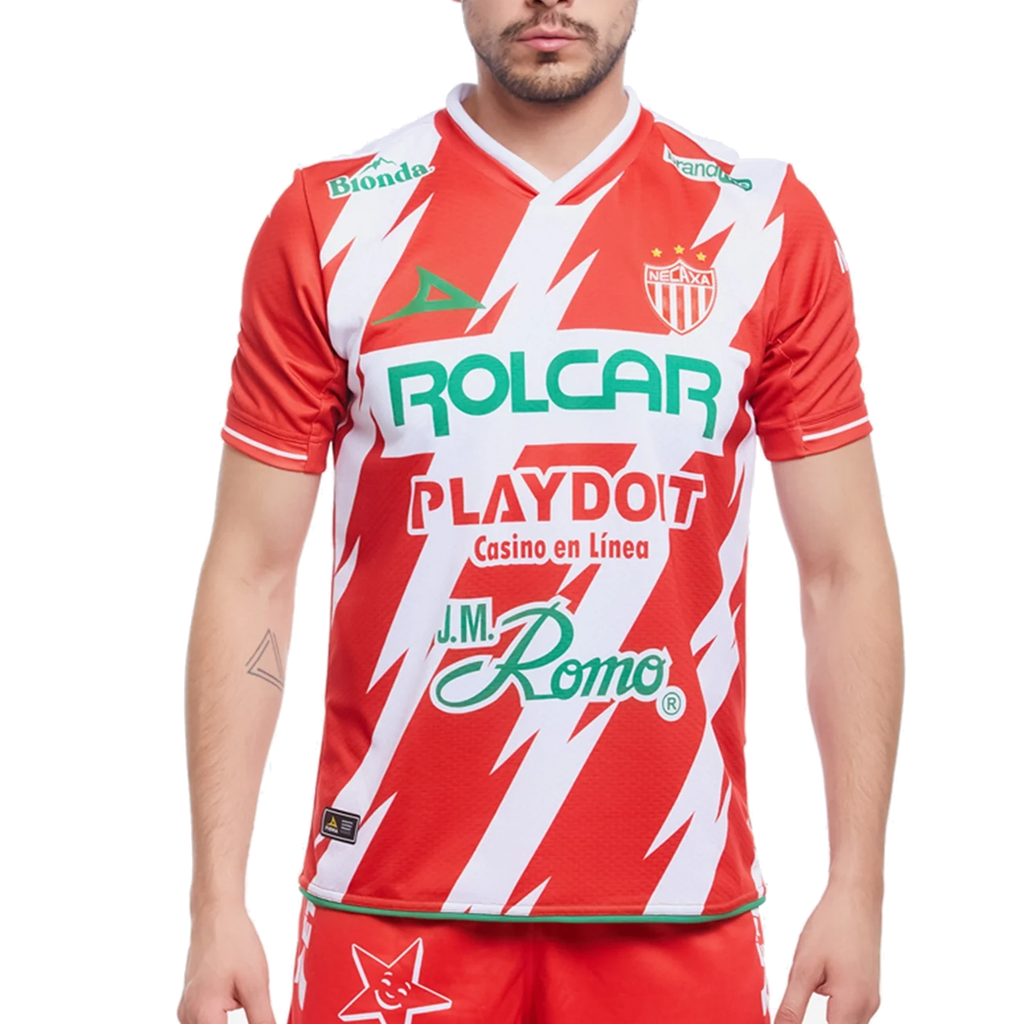 Prima Necaxa Home Jersey 24/25 (Red/White)