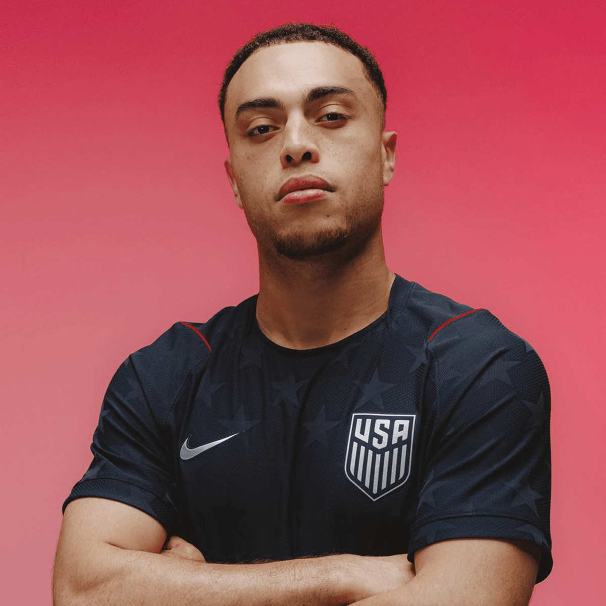 Nike Men's Cardoso United States Match Authentic Away Jersey 2026 (Dark Obsidian/Pure Platinum)