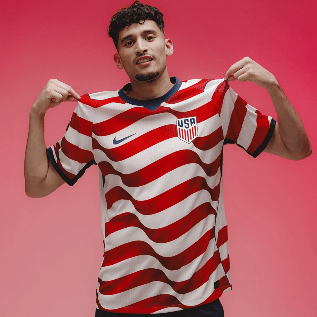 Nike Mens Balogun United States Match Authentic Home Jersey 2026 (Sail/Midnight Navy)