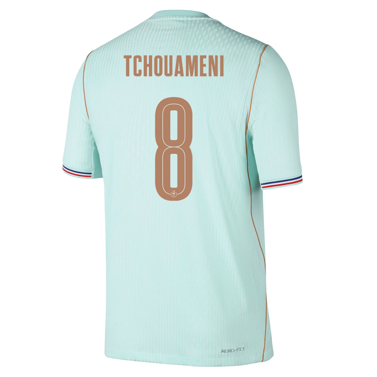 Nike Men's France AurÃ©lien TchouamÃ©ni Match Authentic Away Jersey 2026 (Igloo/Monarch)