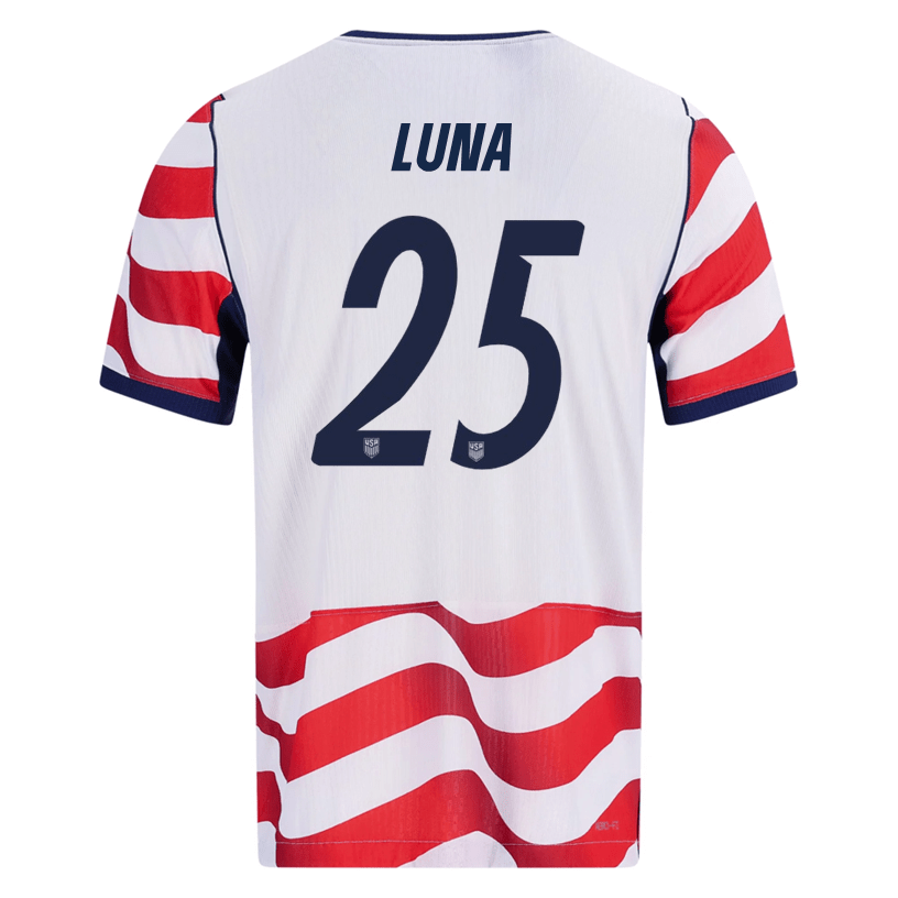 Nike Mens Luna United States Match Authentic Home Jersey 2026 (Sail/Midnight Navy)
