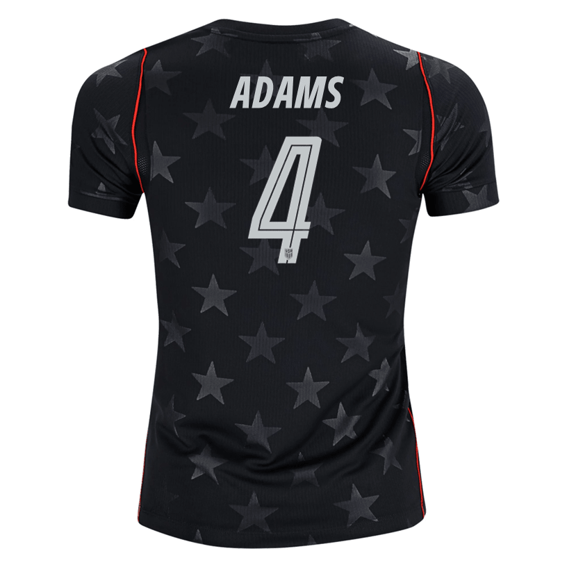 Nike Youth Adams United States Away Stadium Jersey 2026 (Dark Obsidian/Pure Platinum)