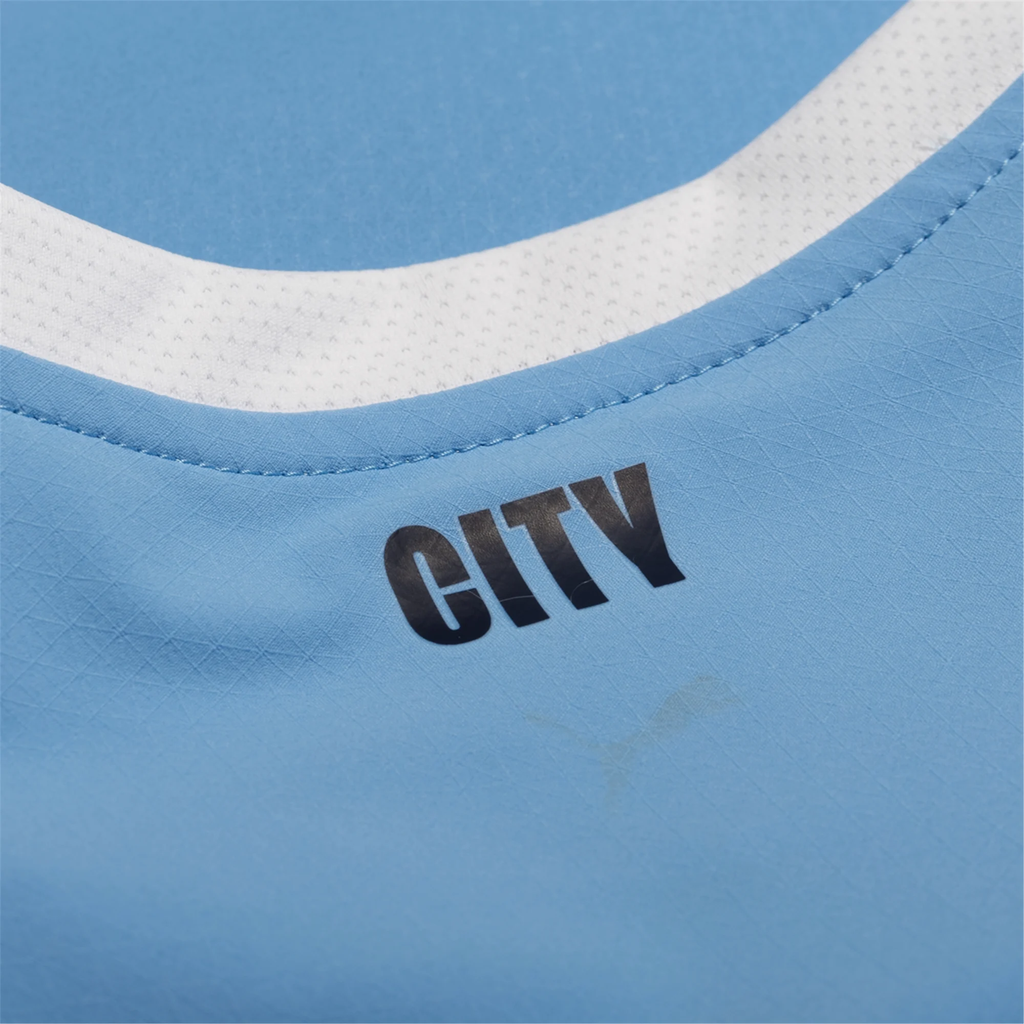 Puma Manchester City Authentic Oâ€™ Reilly Home Jersey w/ EPL + No Room For Racism Patches 25/26 (Team Light Blue/White)